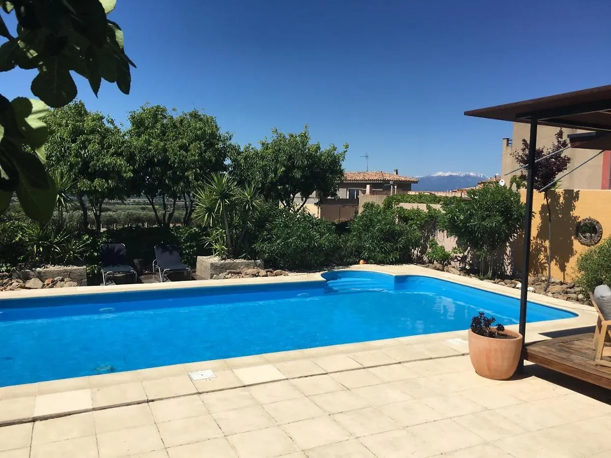 بيت للعطل فيلا Ca La Figuera, Casa De Pueblo Con Piscina En Costa Brava Palau Saverdera