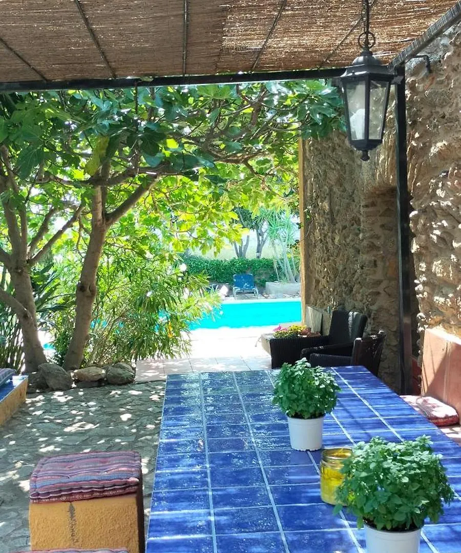 بيت للعطل فيلا Ca La Figuera, Casa De Pueblo Con Piscina En Costa Brava Palau Saverdera