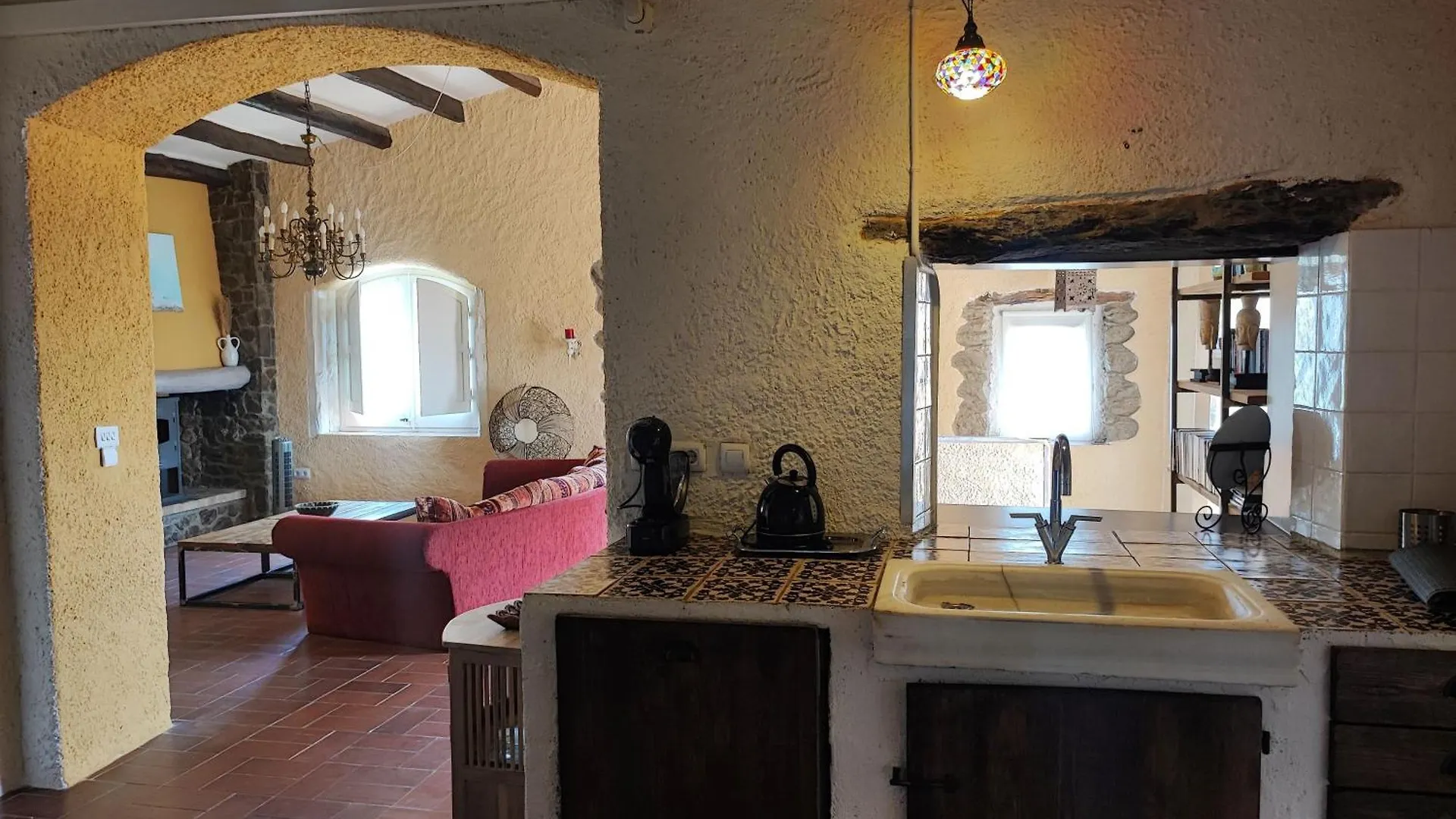 بيت للعطل فيلا Ca La Figuera, Casa De Pueblo Con Piscina En Costa Brava Palau Saverdera